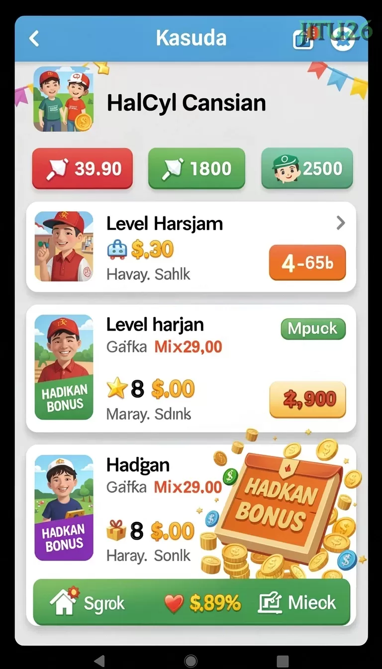 Cuplikan layar PGG68 — pengaturan akun