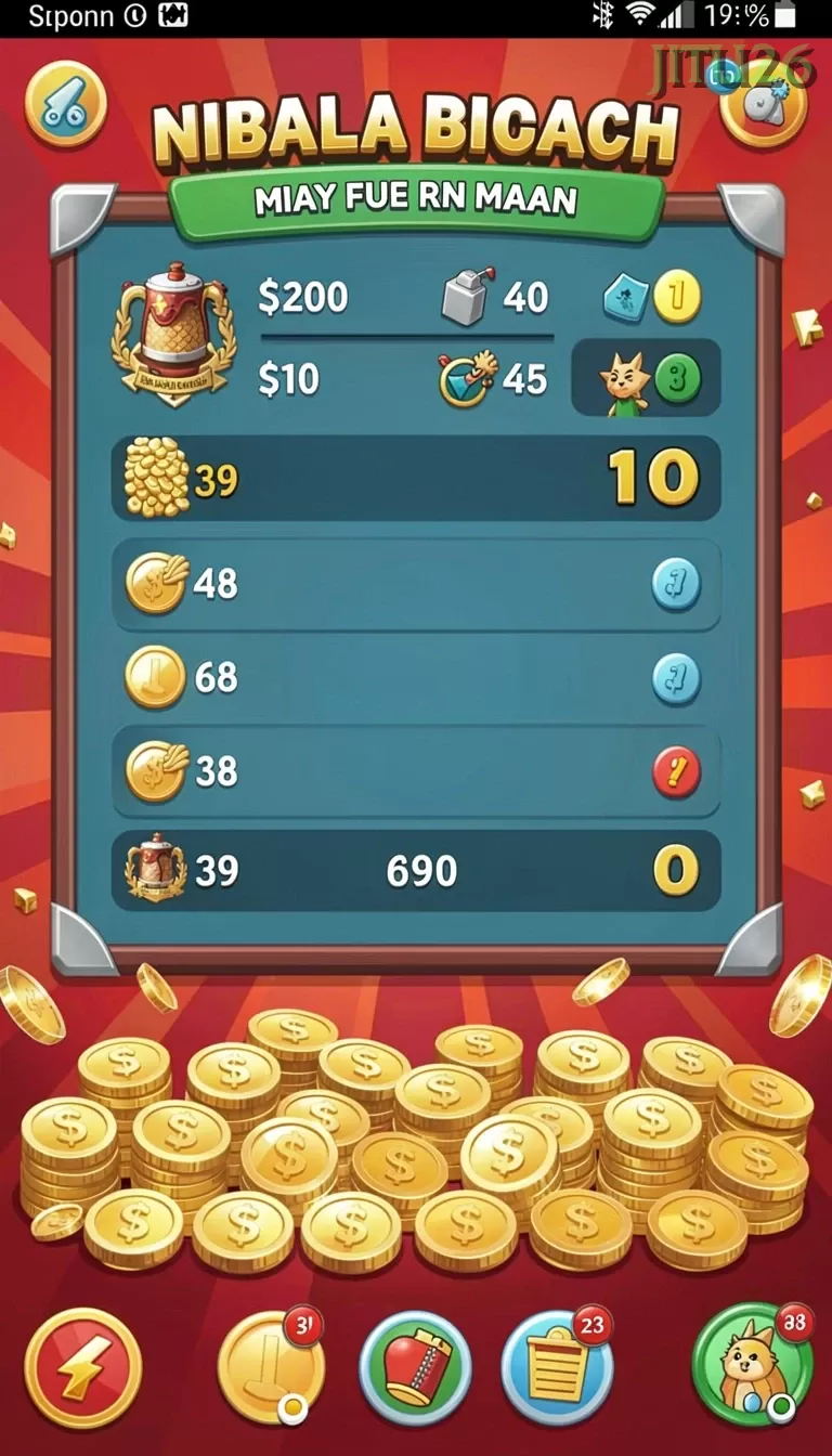 Cuplikan layar APINAGA — menu navigasi