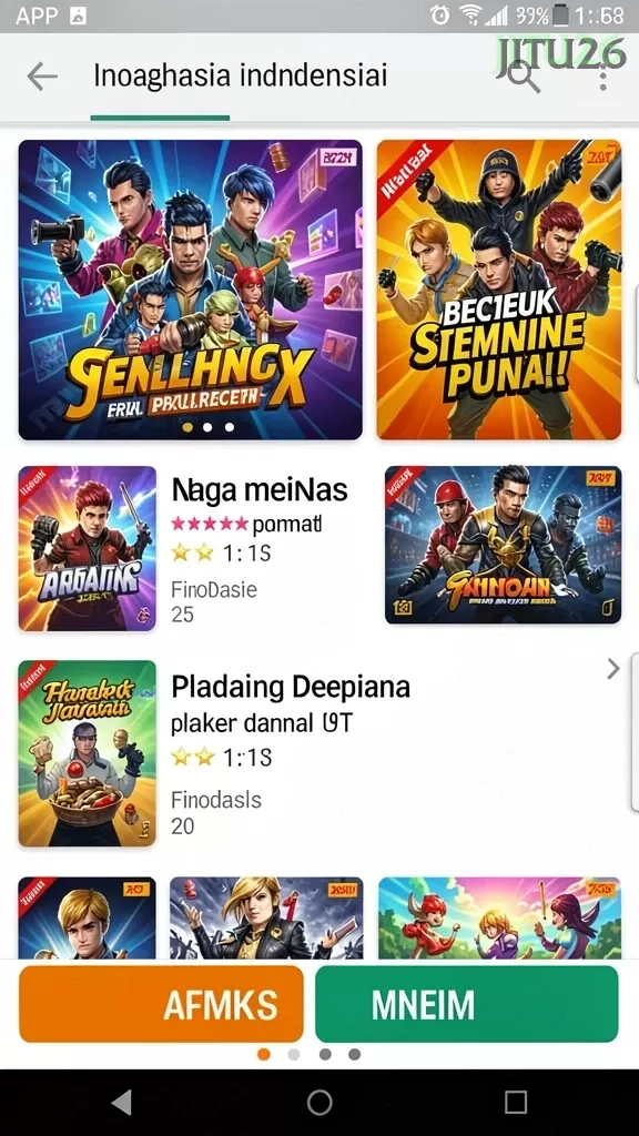 Cuplikan layar RPRP777 — aktivitas