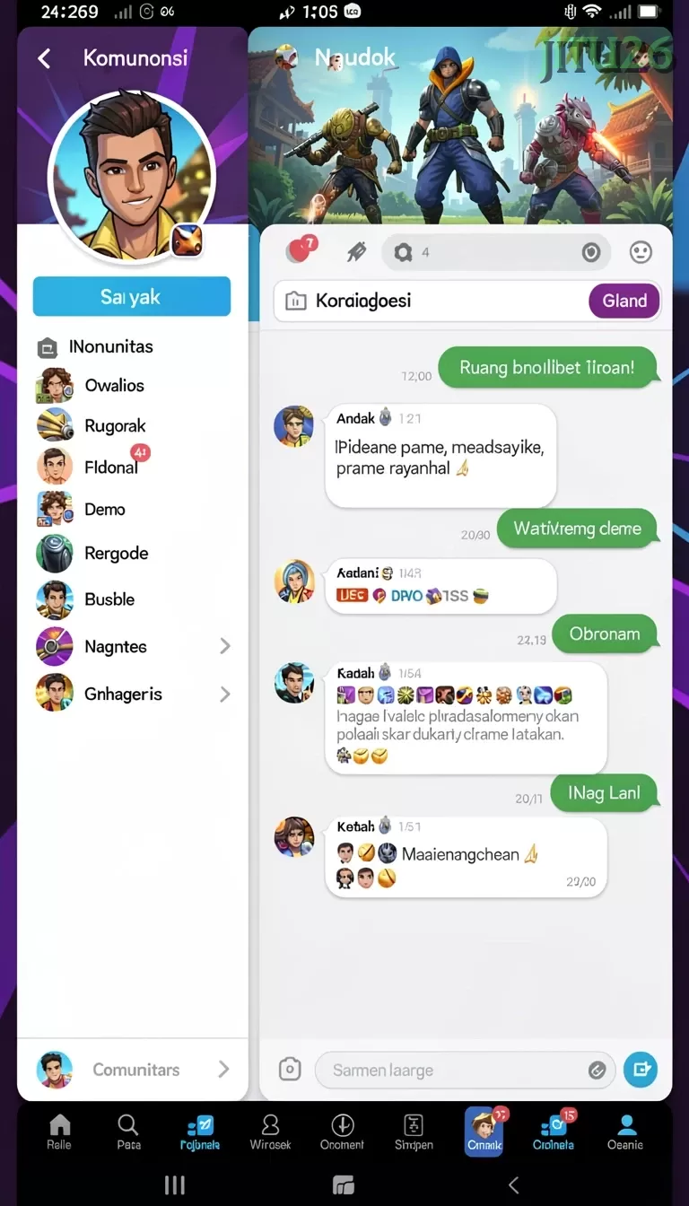 Cuplikan layar DANA777 — halaman utama